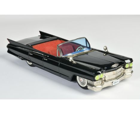 Bandai, Cadillac, Japan, 43 cm, Blech, Friktion ok, min. LM, Z 1-2