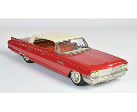 Ichiko, Cadillac, Japan, 49 cm, Blech, Friktion ok, Z 1-