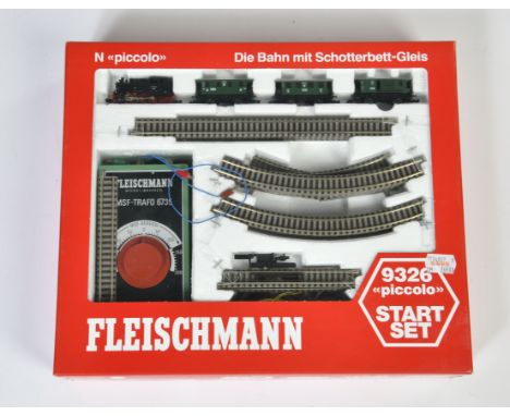 Fleischmann, Starter Set Spur N, neuwertig im Okt,