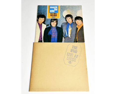 Pressemappe + LP "The Who", Z 2/2+