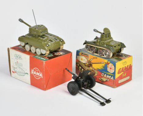 Gama, 2 Panzer + Geschütz, Germany, Blech, Okt, meist Z 2