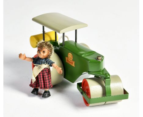 Steiff, Walze &amp; Mecki Figur, Germany, GemBw, Z 1