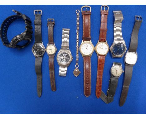 A selection of wristwatchesTo include Accurist, Timex, Avia, etc. 