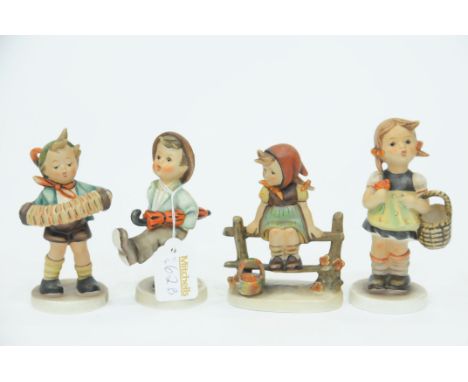 Four Hummel figures 