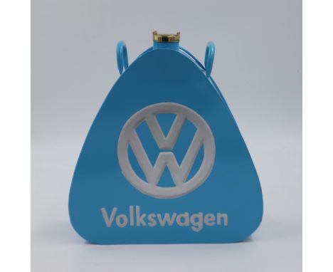 Blue Volkswagen petrol can, H: 34 cm. UK P&amp;P Group 3 (£30+VAT for the first lot and £8+VAT for subsequent lots)