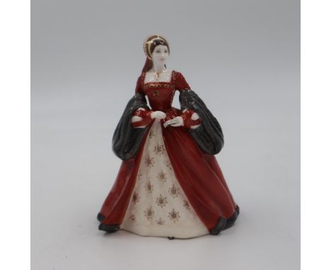 Wedgwood figurine, Catherine Howard, limited edition, no cracks or chips. UK P&amp;P Group 2 (£20+VAT for the first lot and £