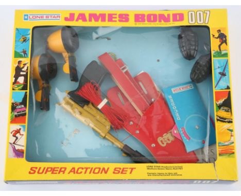 James Bond 'Super Action Set', Lone Star Cat No 1210, boxed.