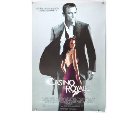 James Bond Casino Royale (2006), US One Sheet Movie Poster, Vesper Version, double sided, unfolded, 27 x 40 inches Condition 