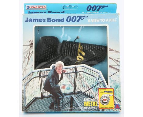 James Bond 007, 'Shoulder Holster and Gun' from A View to a Kill, Lone Star toys No 1410, Eon Production Ltd & Gildrose Publi