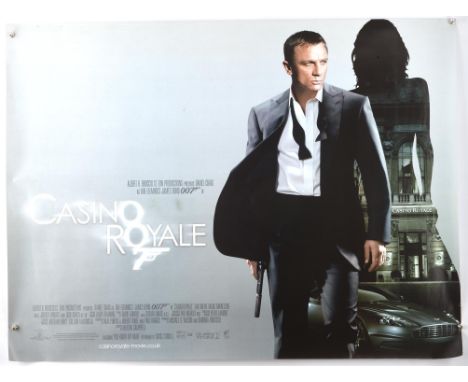 James Bond Casino Royale (2006), British Quad Film Poster, double sided, unfolded, 30 x 40 inches Condition Report:  Very goo