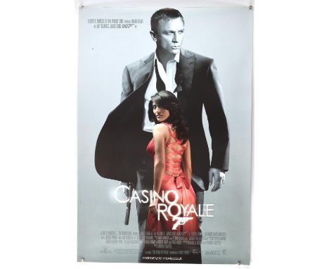 James Bond Casino Royale (2006), US One Sheet Movie Poster, Solange Version, double sided, unfolded, 27 x 40 inches Condition