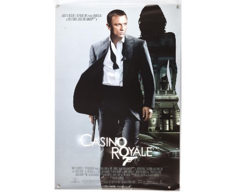 James Bond Casino Royale (2006), US One Sheet Movie Poster, double sided, unfolded, 27 x 40 inches Condition Report:  Very go