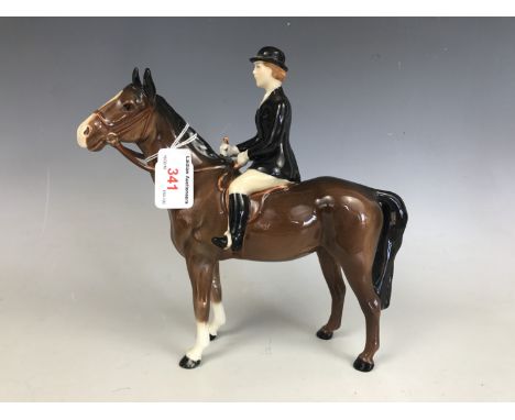 A Beswick Huntswoman figurine, model no 1730