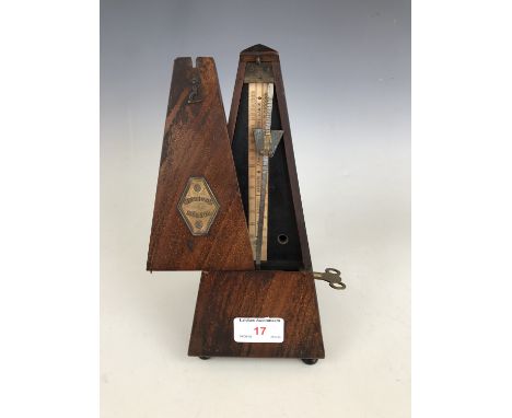 A vintage Maelzel metronome