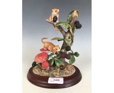 A Border Fine Arts figurine Summer Fruits B1017