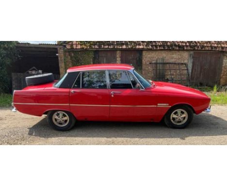 A 1975 Rover P6 3500s V8 Registration No. KTG 345PChassis no; 48113730DEngine no; 48113421DIn red, four door manual converted