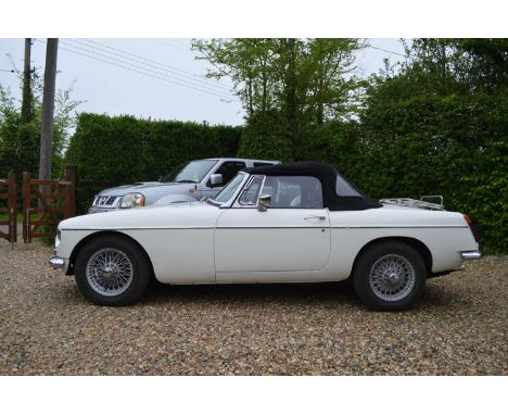 A 1978 MGB Roadster, Manual + O/DReg No. FIG2818Chassis No. GHN5-459307Engine No. 21963This Glacier White MGB Roadster was fi