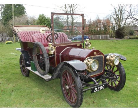 A 1906 Wolesley-Siddeley 15 HP 5 seat tourer Reg No. B200Chassis No. 1738Engine No. 18891The first Wolesley company had been 
