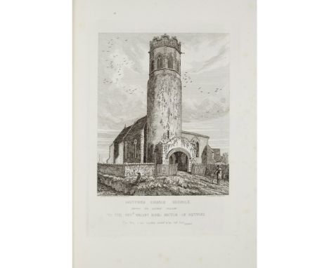 SUFFOLK ARCHITECTURE - DAVY, HENRYA SERIES OF ETCHINGS ILLUSTRATIVE OF THE ARCHITECTURAL ANTIQUITIES OF SUFFOLK Southwold: Pu