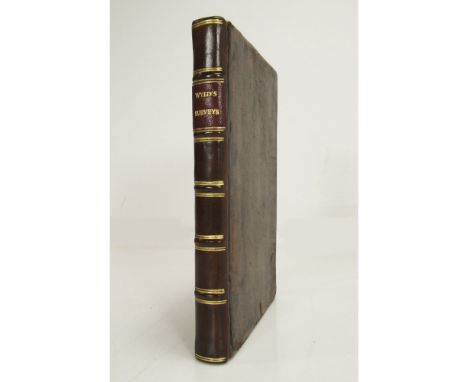 WYLD, SAMUELTHE PRACTICAL SURVEYOR London: W. Johnston, 1760. Fourth edition, 8vo, folding frontispiece &amp; 6 folding engra