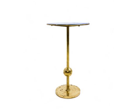The Mid-Century Modern Brass Side Table T1, attributed to Osvaldo Borsani for ABV & Tecno in the 1950s, is a vintage piece th