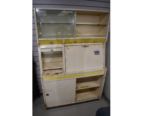 A vintage kitchenette unit  (af)