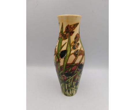 A Limited Edition Moorcroft vase in the Savannah Design by Emma Bossons , Usual marks to base, first Quality , in good condit