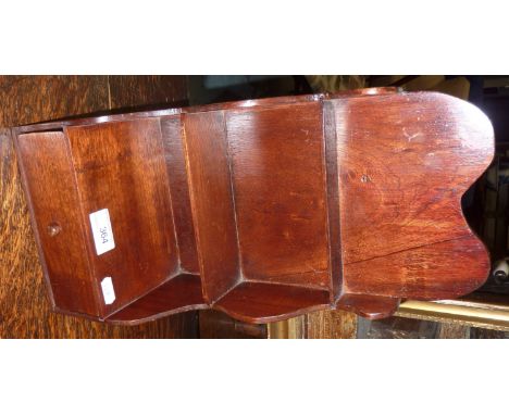 Small wall shelf with single drawer