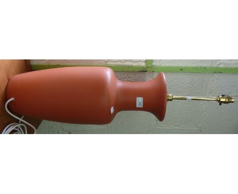 Large ceramic table lamp