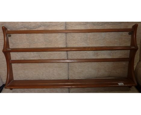 Ercol 2 tier wall rack