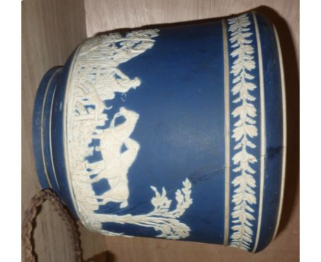 Wedgwood Jasperware planter (a/f)