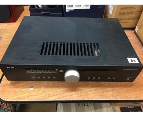An Arcam A85 amplifier - Please note that this item has not been tested therefore is sold as seen (spares/repairs)