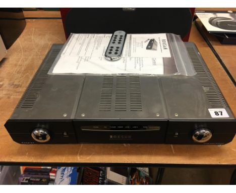 A Roksan 'Caspian' amplifier - Please note that this item has not been tested therefore is sold as seen (spares/repairs)