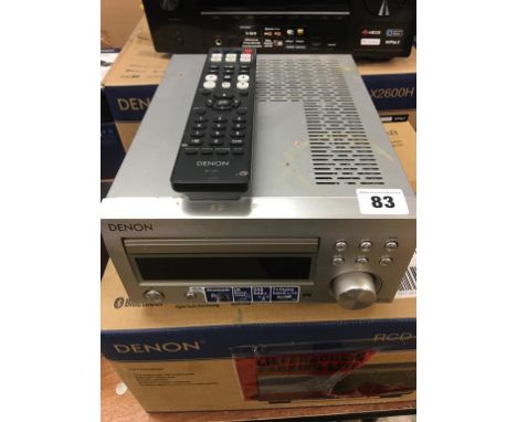 A Denon RCD-M41 DAB - Please note that this item has not been tested therefore is sold as seen (spares/repairs)