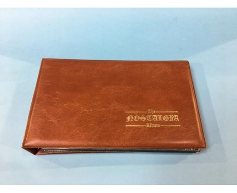 One album of Cigarette Cards containing; John Player and Sons 'Shipping', Mills 'Histoire de L'Aviation', Mills 'British Unif