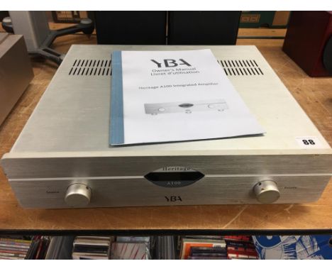 Heritage A100 amplifier - Please note that this item has not been tested therefore is sold as seen (spares/repairs)