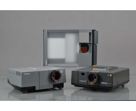 Two Reflecta Slide Projectors,  a Reflecta Diamator 1600 M, with Agomar 90mm f/2.8 lens, G-VG and a Reflecta Diamator AF, wit