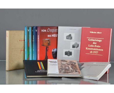 A Group of German Language Camera Books, Von Daguerre Bis Heute H.D. Abring, Abring II, Abring III, Abring IV, Nagel und Koda