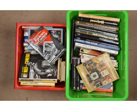 Two Boxes of Photographic Technique Books, titles include The Photographer's Handbook, The Book of Photography  by John Hedge