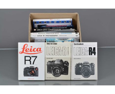 A Group of Leica Camera Books, titles include Leica in Colour by P H v Hasbroeck, Leica M Photography, Leica Reflex Photograp