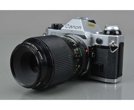 A Canon AE-1 Program SLR Camera, shutter working, meter responsive, camera responsive in Programme, self timer working, body 