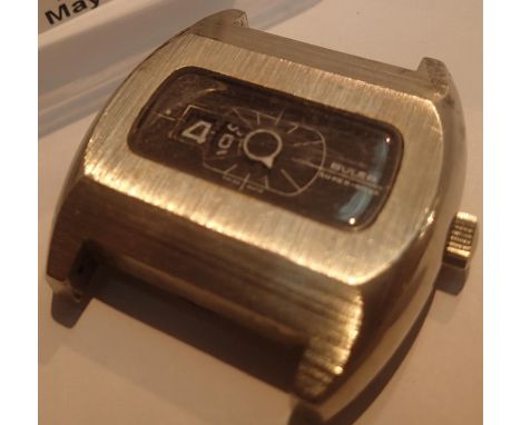 Buler Super Nova jump wristwatch. P&amp;P Group 1 (£14+VAT for the first lot and £1+VAT for subsequent lots) 