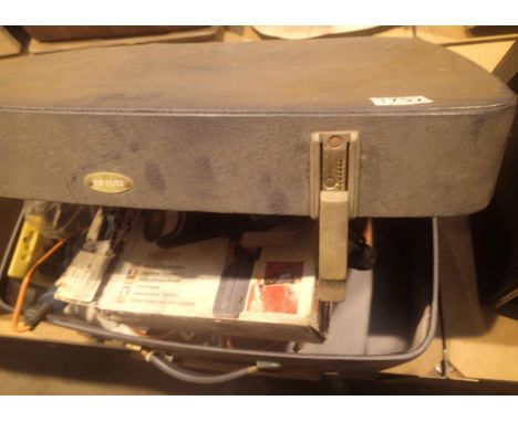 Suitcase containing various tools to include clamps,black and decker heat gun etc. Not available for in-house P&amp;P, contac