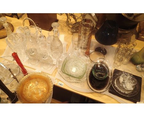 Large collection of mixed glassware. Not available for in-house P&amp;P, contact Paul O'Hea at Mailboxes on 01925 659133 