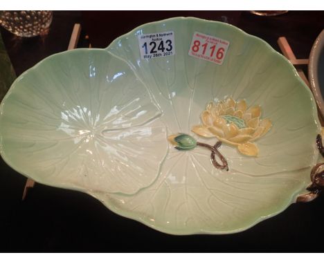 A floral pattern  Carltonware dish. Not available for in-house P&amp;P, contact Paul O'Hea at Mailboxes on 01925 659133 