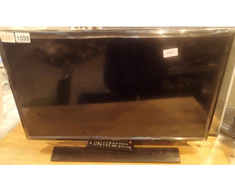 Small Samsung flat screen tv with remote. Not available for in-house P&amp;P, contact Paul O'Hea at Mailboxes on 01925 659133