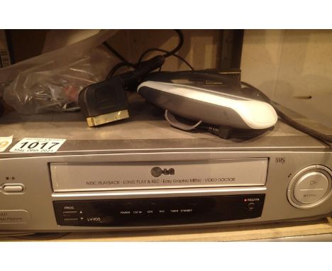 LG video recorder with remote and leads. Not available for in-house P&amp;P, contact Paul O'Hea at Mailboxes on 01925 659133 