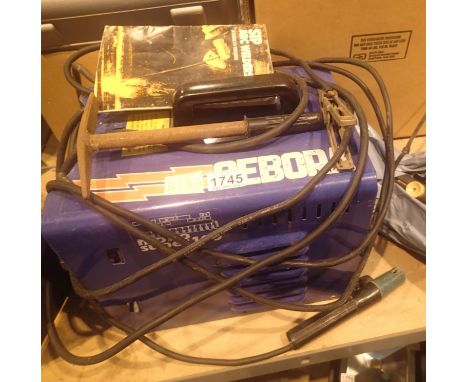 Cebora welding machine, with additional rods. Not available for in-house P&amp;P, contact Paul O'Hea at Mailboxes on 01925 65