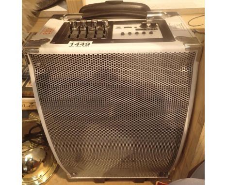 Intempo ISW tailgate speaker. Not available for in-house P&amp;P, contact Paul O'Hea at Mailboxes on 01925 659133 
