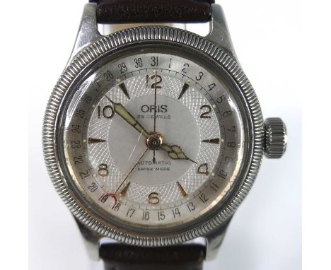 An Oris gent's stainless steel automatic calendar centre seconds wrist watch, model Big Crown Pointer date Ref. 7463C with ca
